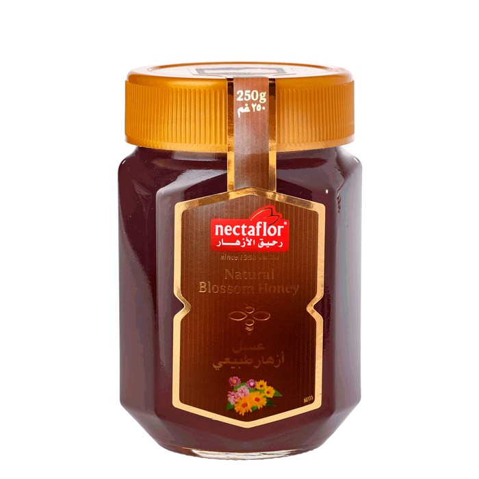 MADU NECTAFLOR 250gr Natural Blossom Honey Switzerland Madu Swiss ASLI