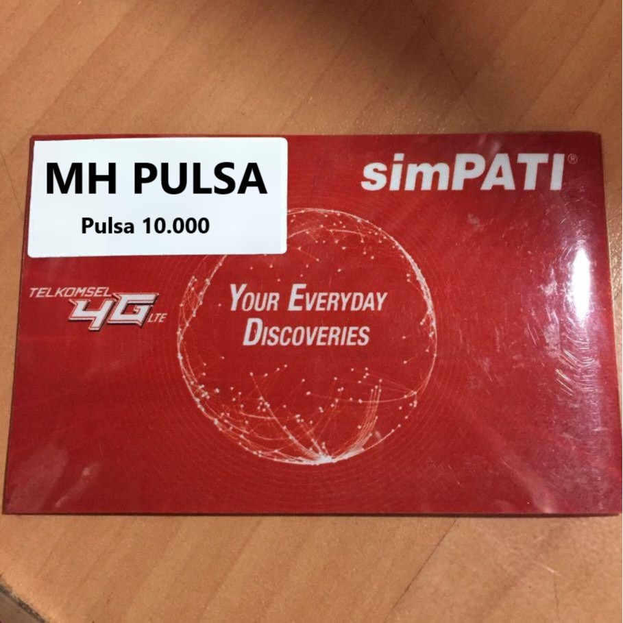 SIMPATI RED KALIMANTAN 10K 4G RED TELKOMSEL PULSA 10K