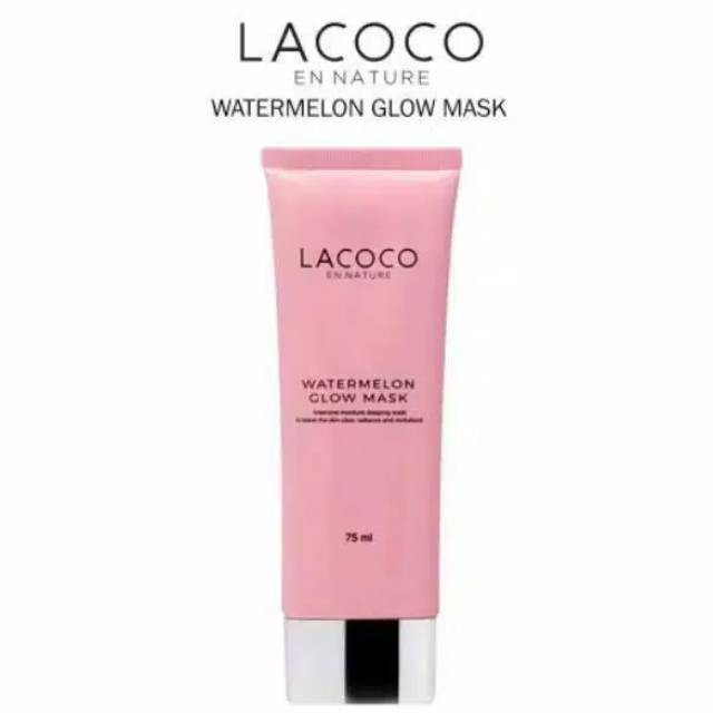 Lacoco Watermelon Glow Mask 75ml / 10ml/ Watermelon Mask/Watermelon Glow Mask/Watermelon Glow Mask L