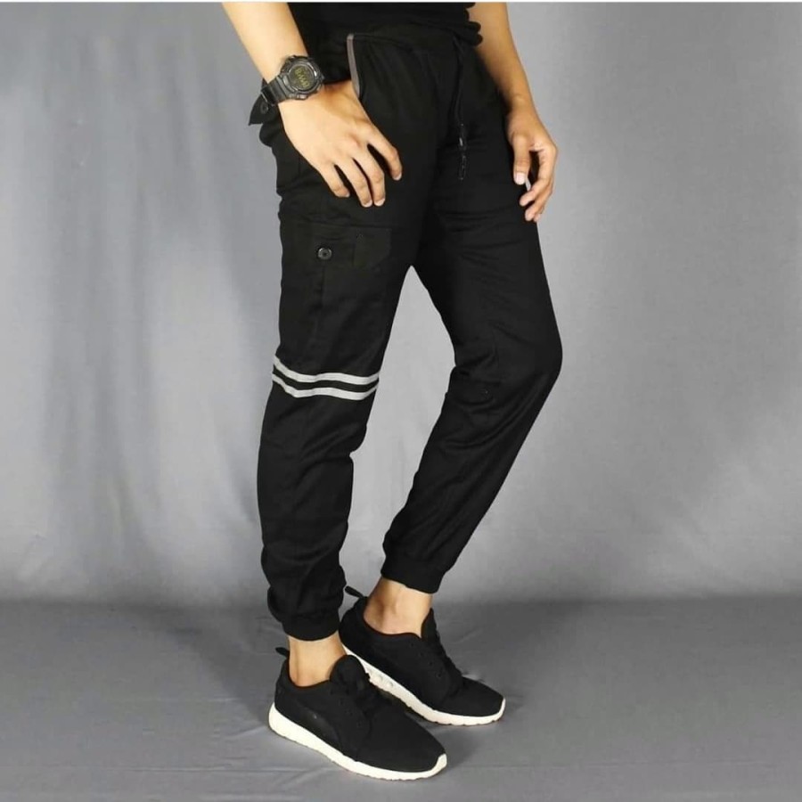 Celana cargo joger chino