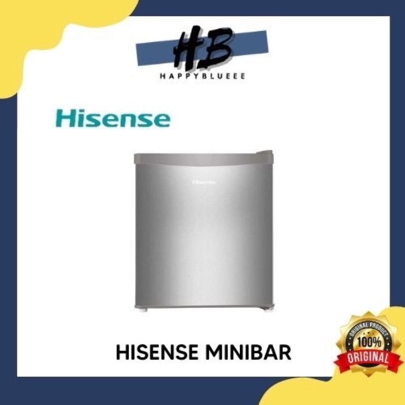 HISENSE KULKAS MINI BAR RR68D4IGN / KULKAS MINIBAR HISENSE