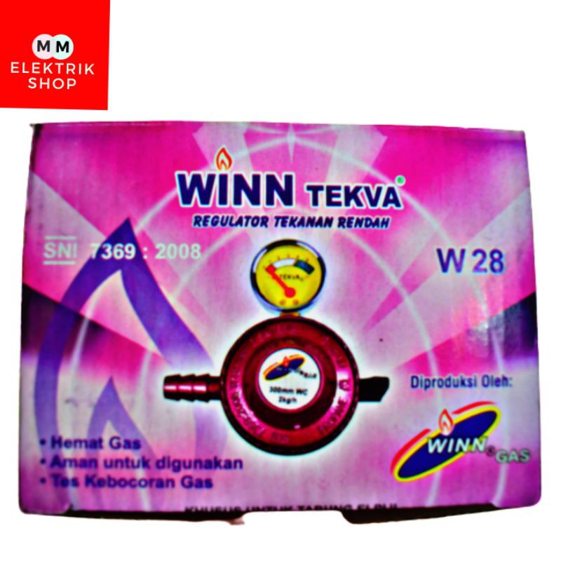 Regulator Meter Best Seller WINN GAS TEKVA.