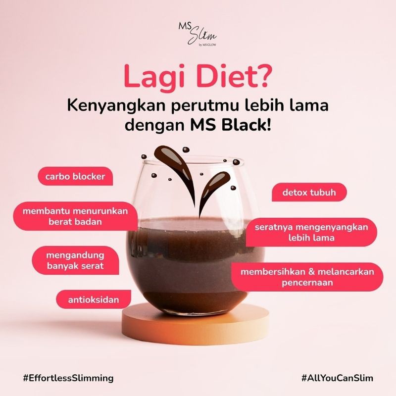 

MS BLACK MINUMAN PELANGSING BY MS GLOW FREE TUMBLER