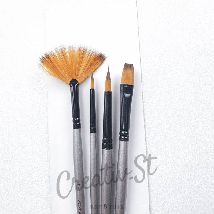 

Kuas Lukis Set Mont Marte Gallery Series Paint Brush BMHS0010 4 Kuas