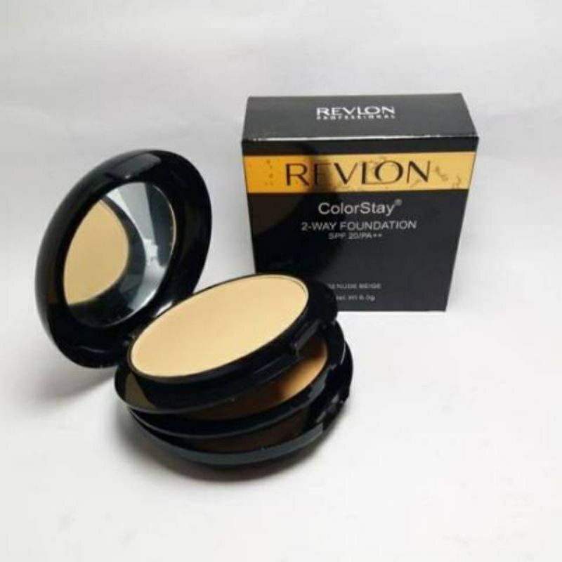 bedak padat revlon 2in1