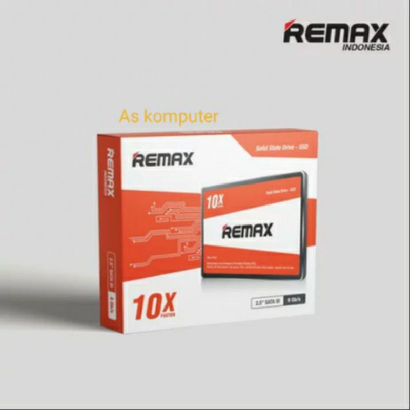 SSD / SOLID STATE DRIVE REMAX 512GB SATA III 2.5&quot; 6GB/S GARANSI RESMI