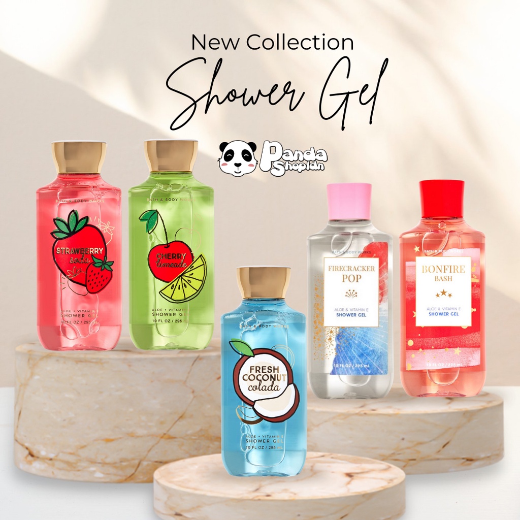 BBW Shower Gel New Collection