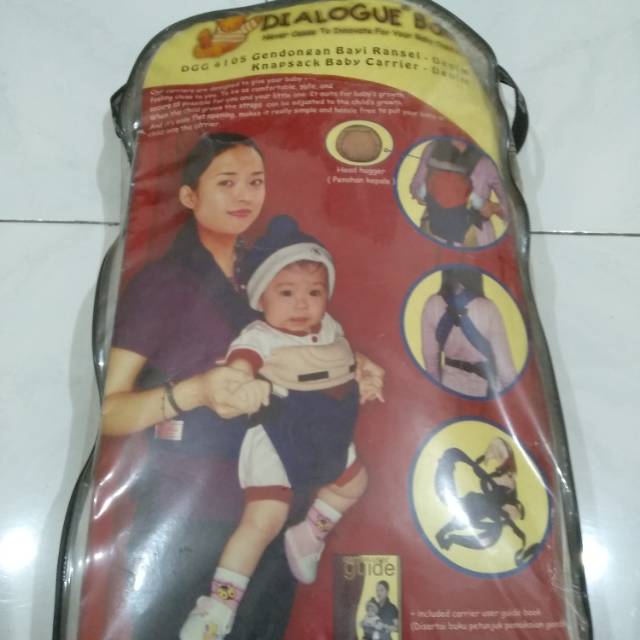 Gendongan Bayi Depan Dialogue