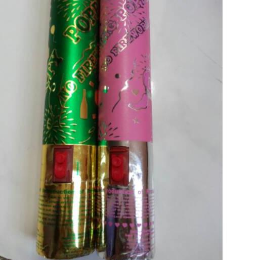♦ Confetti Tekan BLS 30cm / Popper Pencet Tombol (Confetty Push Button Wedding / Party) ☟