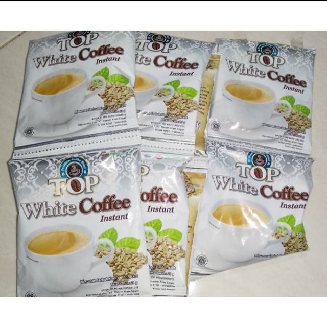 

TOP White cofee 3 in 1 renteng 12x21gr