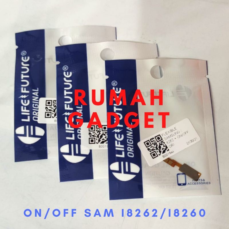 FLEXIBLE TOMBOL ON OFF SAMSUNG I8260/I8262