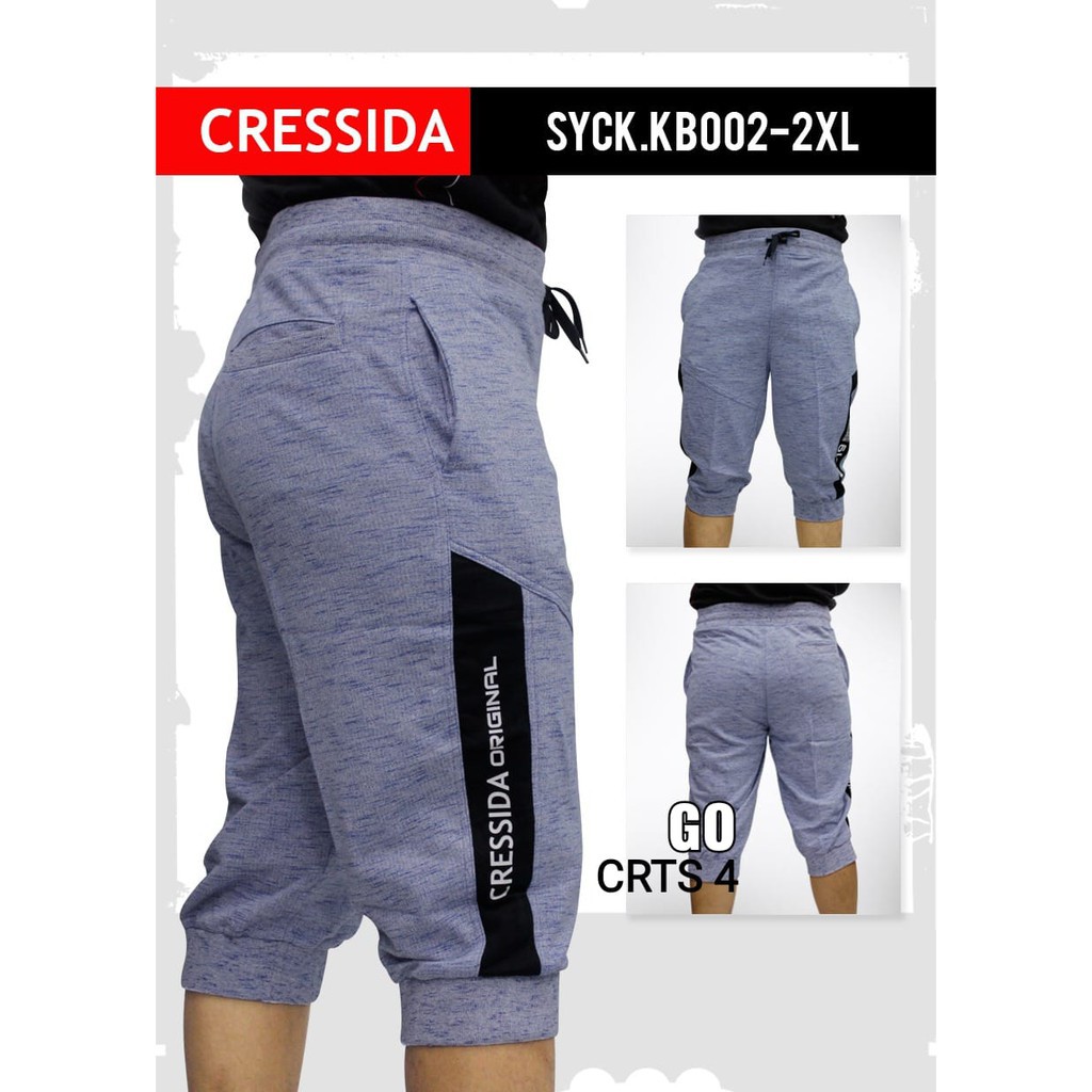 gos CRTS CRESSIDA CELANA TRAINING Polos Katun Combed Baby Terry Celana Training Pendek Laki Laki