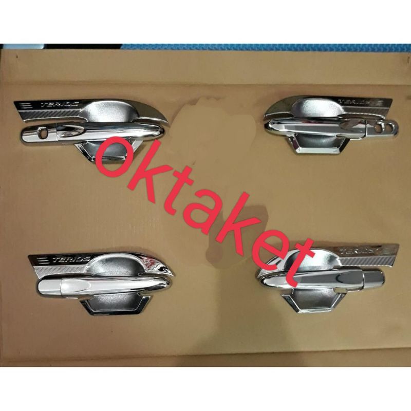 paket outer handle All new Rush Terios 2018-2022 gr sport elegant chrome