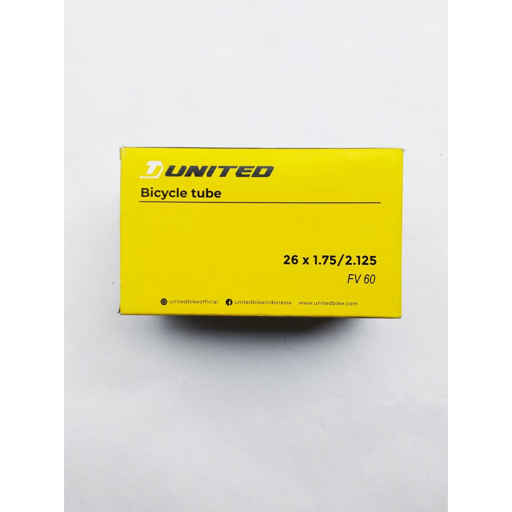 Ban Dalam 26 X 1.75/1.95 Presta Ban Dalam Sepeda United Ukuran 26 FV