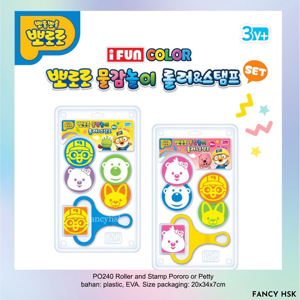 

ORI KOREA ROLLER AND STAMP PORORO OR PETTY PO240