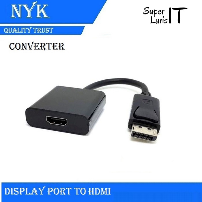 Kabel Converter Display Port to hdmi / DP to hdmi / Displayport to hdmi