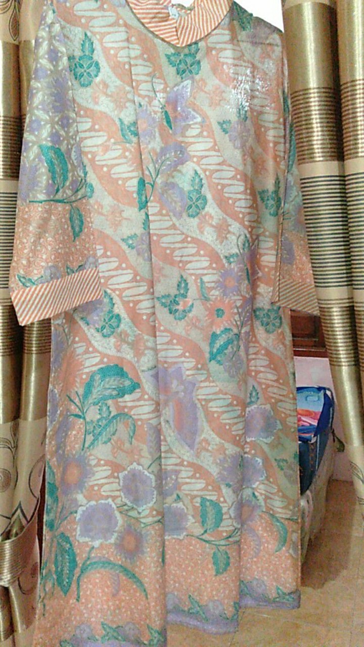 Terlaris Serut Genes Jelita Tunic Navbor Yelbor Whitbor Creambor Tunik Batik Modern Hrb030 Dolbi Dob