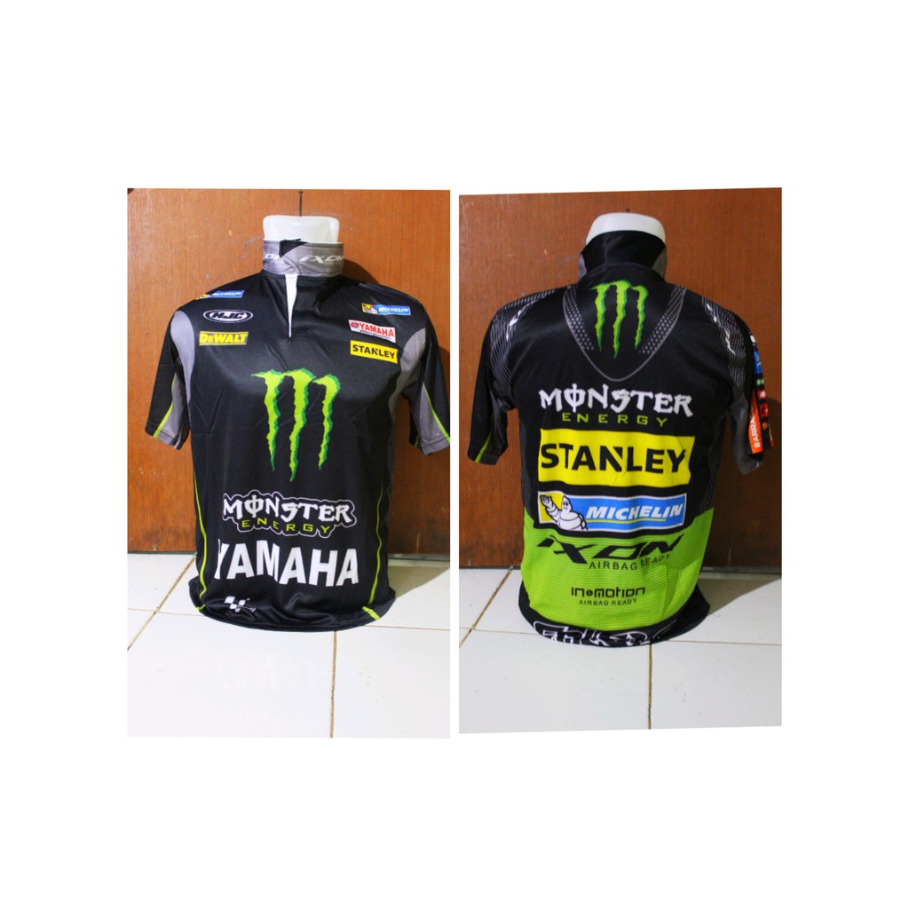 jerse baju motor cross dewasa/baju team yamaha dewasa