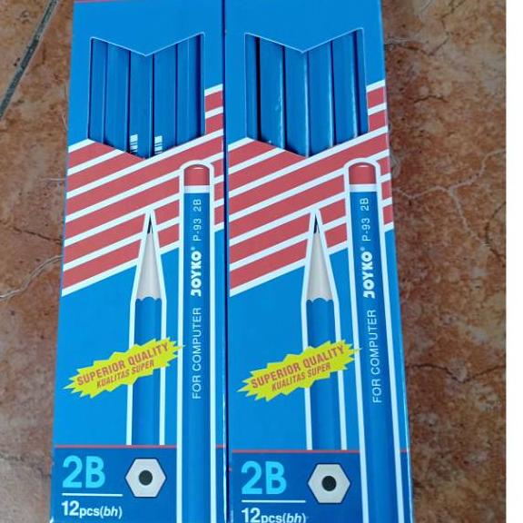 

| TRENDING | TERBARU LAGI | (80gr) 1pak pensil kayu serut joyko 2b [ORIGINAL]