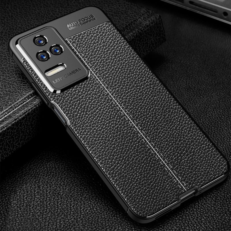 Casing Xiaomi Poco F4 F4 GT Soft Case Leather Style Poco F4 Poco F4 GT Cover