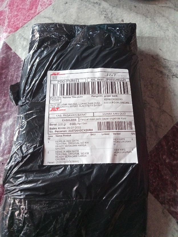 Kemeja Hem Batik Terviral Original No Kw Ready Seragam Harga Grosir