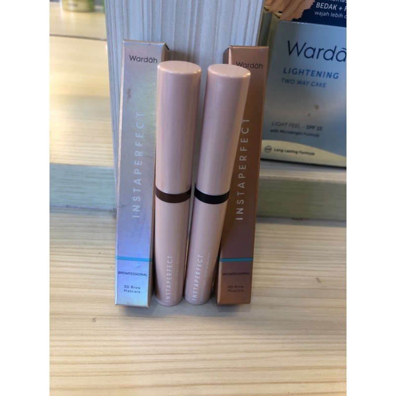 wardah instaperfect 3D brow mascara