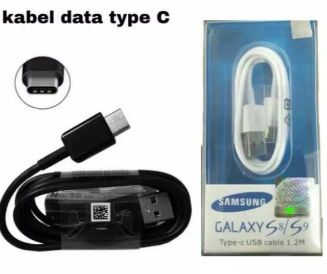 Kabel Data Type C Samsung S8 1.2m Flash Charge Kabel Charger Type-C Kabel Casan Tipe C FAST CHARGING