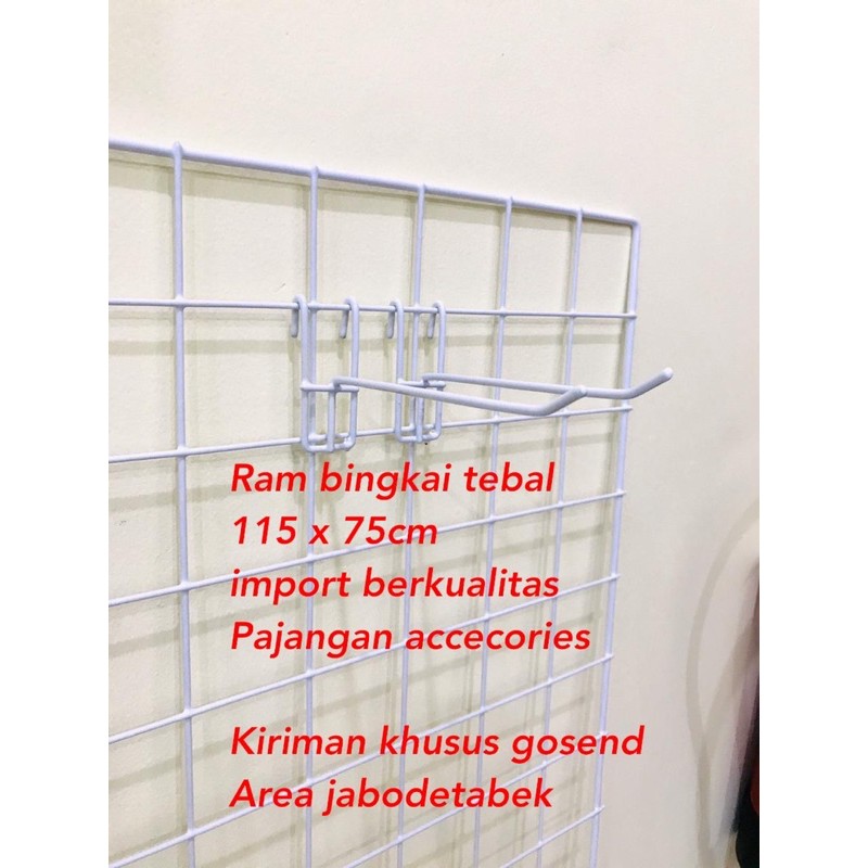 PROMO RAM TEBAL 115cm x 75cm IMPORT KODE TM HIGH QUALITY KHUSUS JABODETABEK GRAB / GOSEND