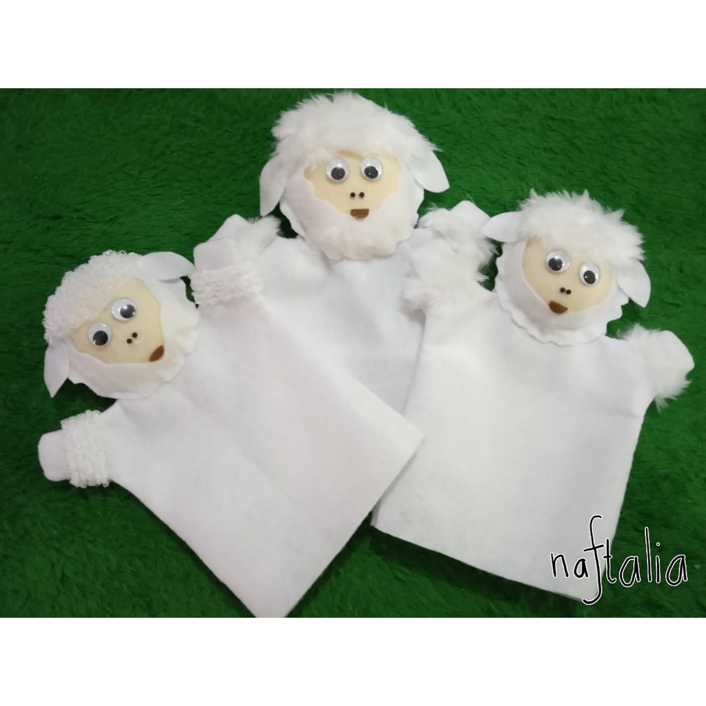 Boneka Tangan Cerita Alkitab | Boneka Tangan Binatang Domba / Keledai