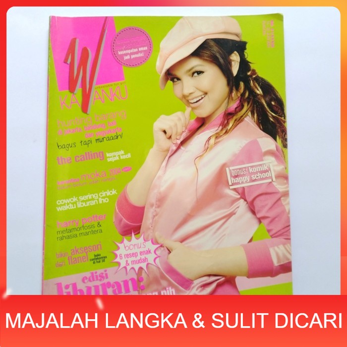 Majalah KAWANKU No.51 Jun 2004 Cover SITI NUHALIZA Langka