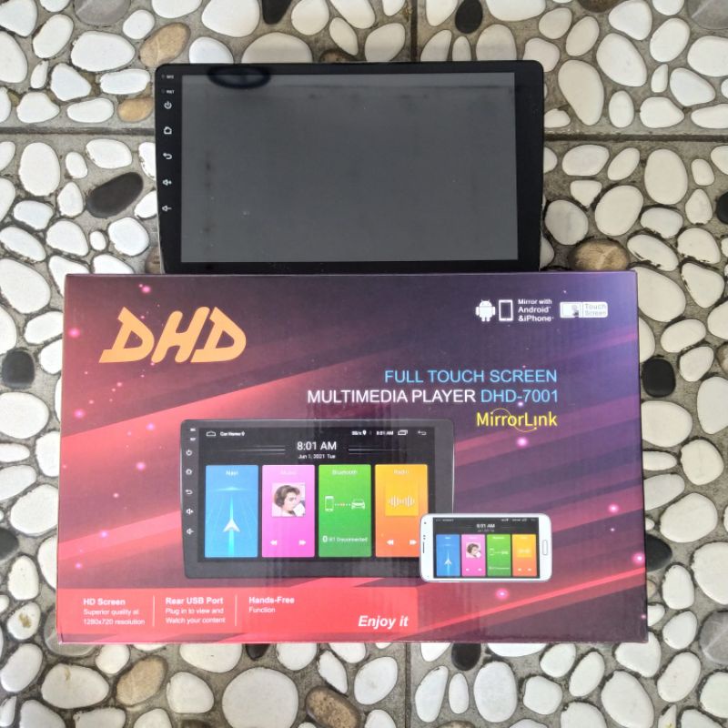 Head Unit DHD Android 9" - Double din Android 9" DHD - 7001