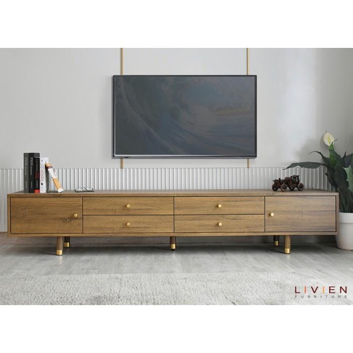 Rak TV / Meja TV Minimalis / Lemari TV Monet Big / LIVIEN Furniture Best Seller