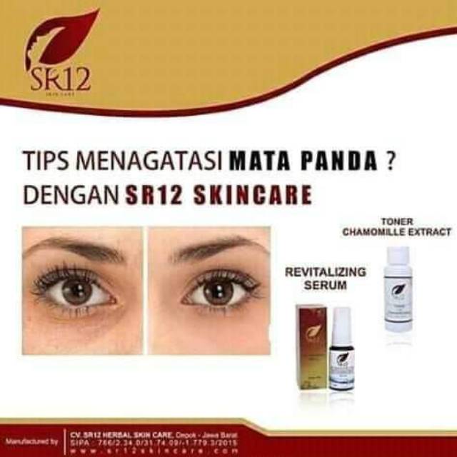 REVILATIZING SERUM SR12 / ATASI BOPENG, MATA PANDA, MENCERAHKAN