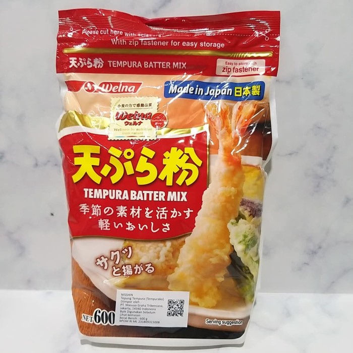 

cs01477 Tepung Tempura Jepang / Tempura Batter Mix Da01D100