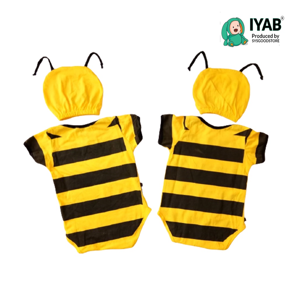 IYAB  Baju Bayi Jumper Bayi Lebah Katun Unisex-1