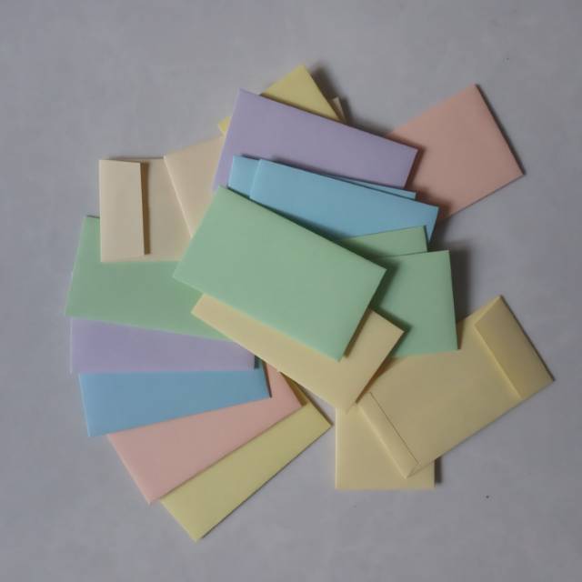 

Amplop Pastel/ Amplop Lebaran/ Amplop Kraft/ Amplop Kecil/ Amplop/ Ampau Lebaran