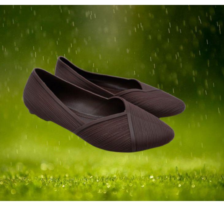 [KODE 0YGEK] sepatu flatshoes karet wanita porto lady xem