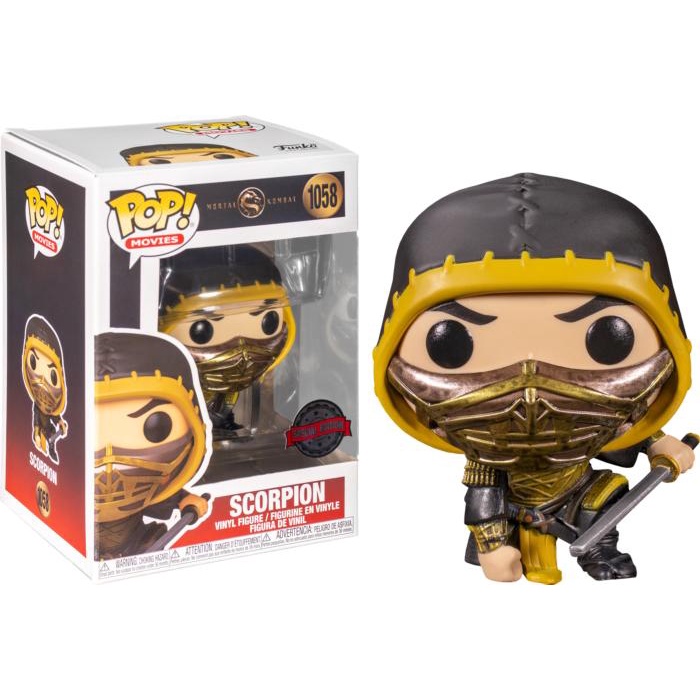 Funko Pop Exclusive Movies - Mortal Kombat - Scorpion