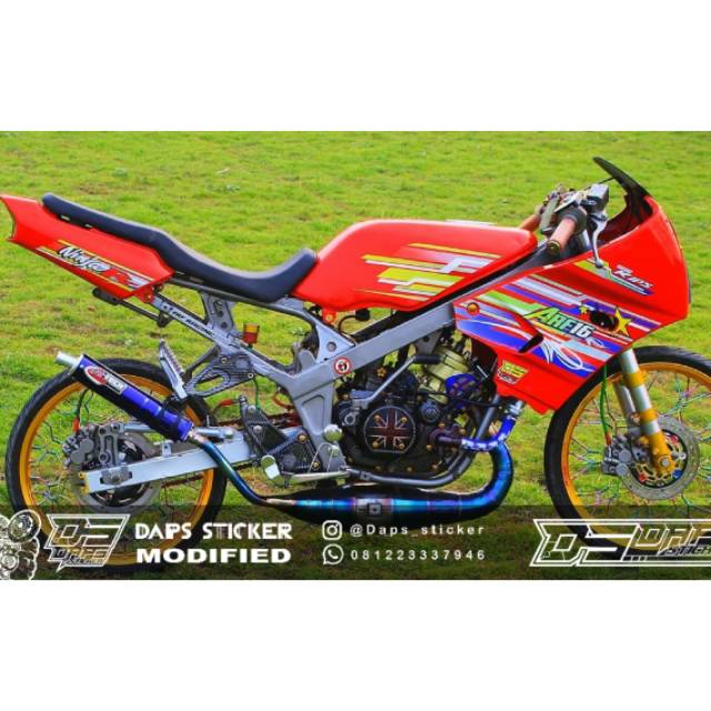 Striping transparan uv ninja ssr