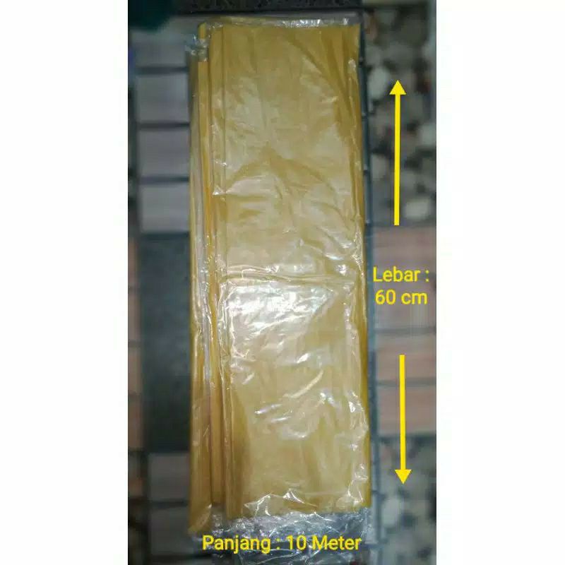 Plastik HD panjang 10 meter lebar 1 meter Plastik Layangan Sawangan, Koang  dan Sendaren