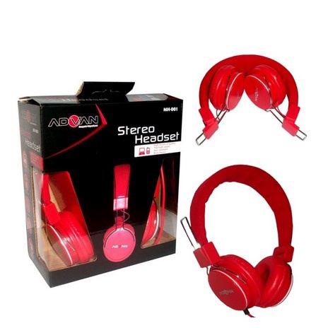 ITSTORE Headset Headphone Kabell AUX 3.5mm murah 450 m-tech genius garansi