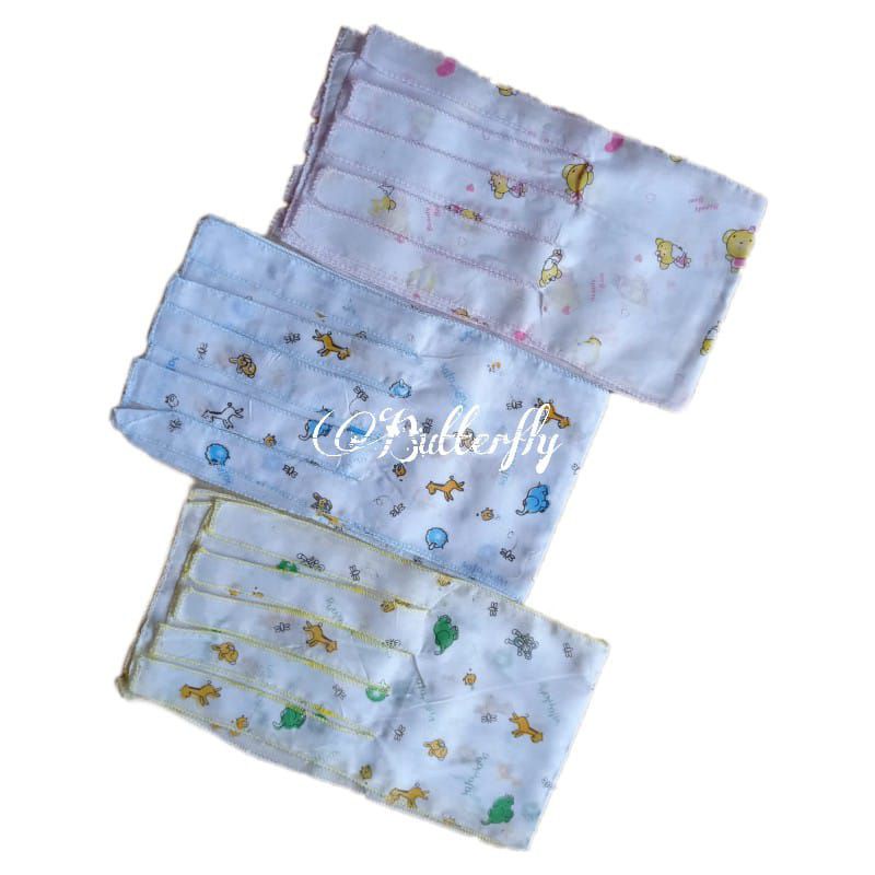 Gurita Bayi Tali Putih Motif