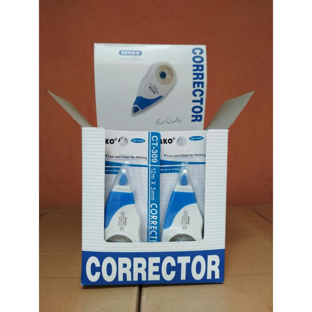 

Correction Tape - Tip Ex Kertas - Tip Ex Roll Kenko CT-309