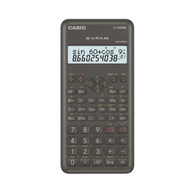 

Casio Scientific Kalkulator FX-350MS (2nd Edition)
