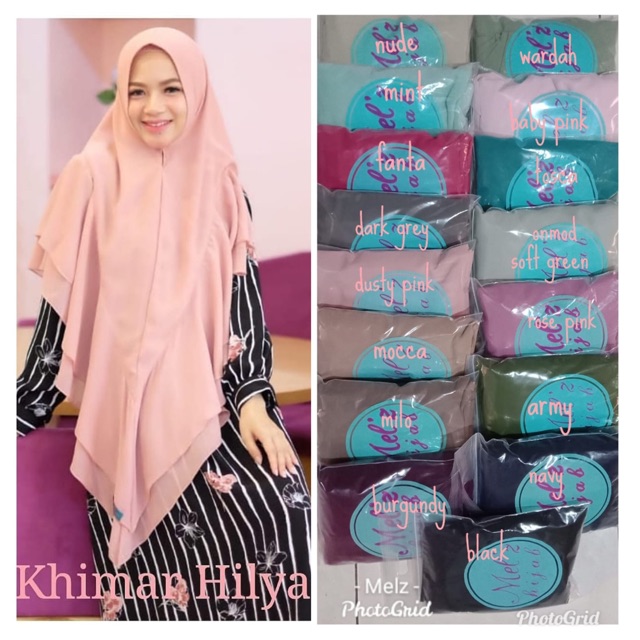 Khimar hilya by melz hijab
