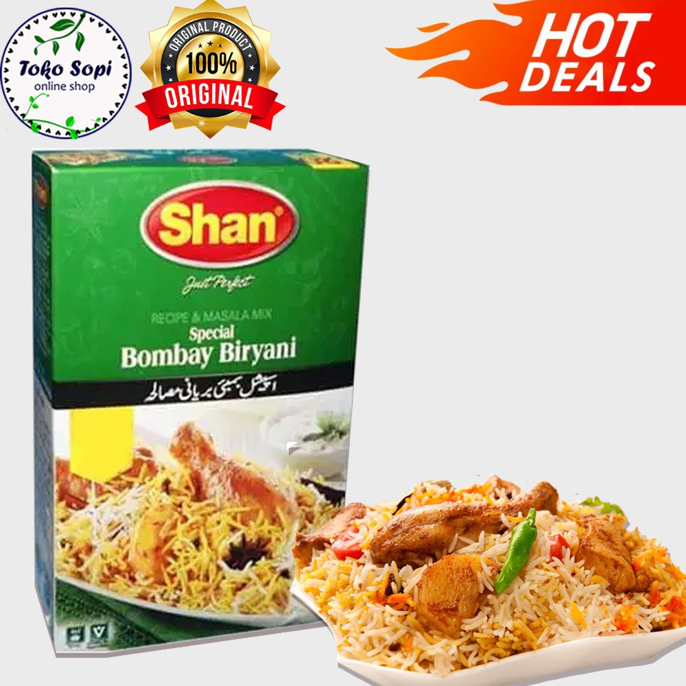 

Bumbu Biryani Shan Bombay Briyani India Arab Instan Bkn Kebuli Basmati