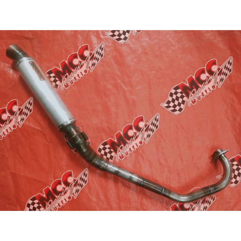 Knalpot Satria FU Std Porting MCC Racing Muffler