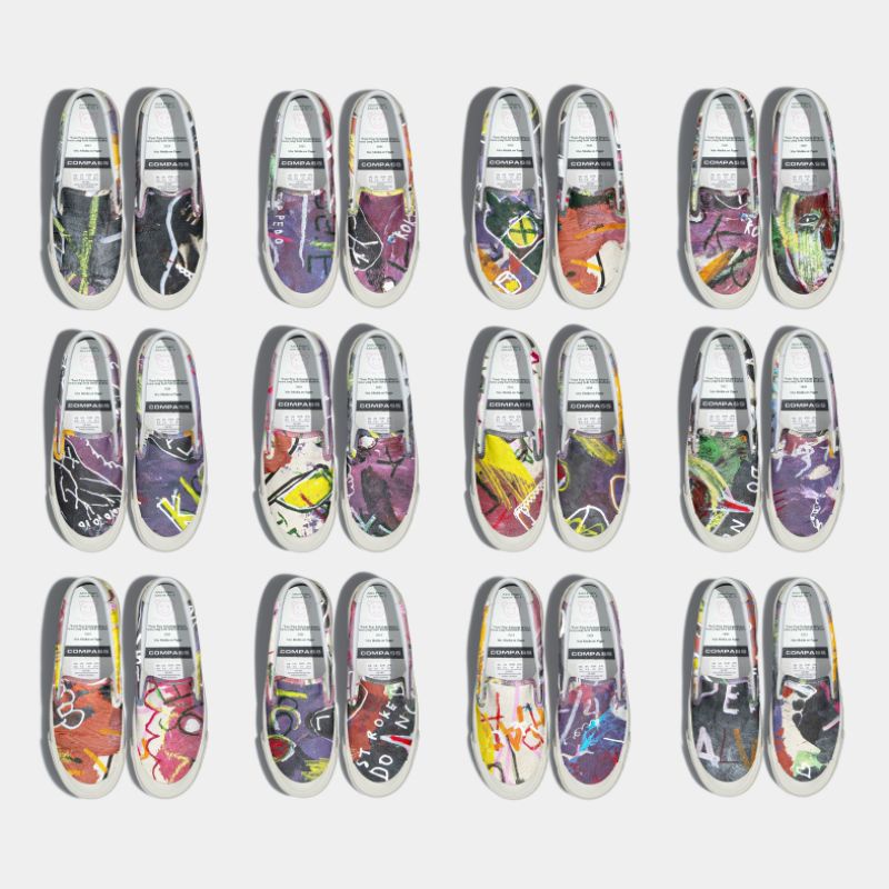 Compass X Jason Ranti SLIP ON  /antwork