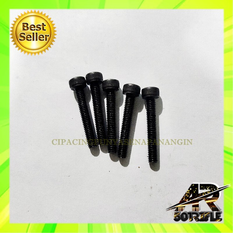 BAUT SENAPAN ANGIN 4X25 - MURAH Bahan baja hitam - cocok untuk senapan pcp