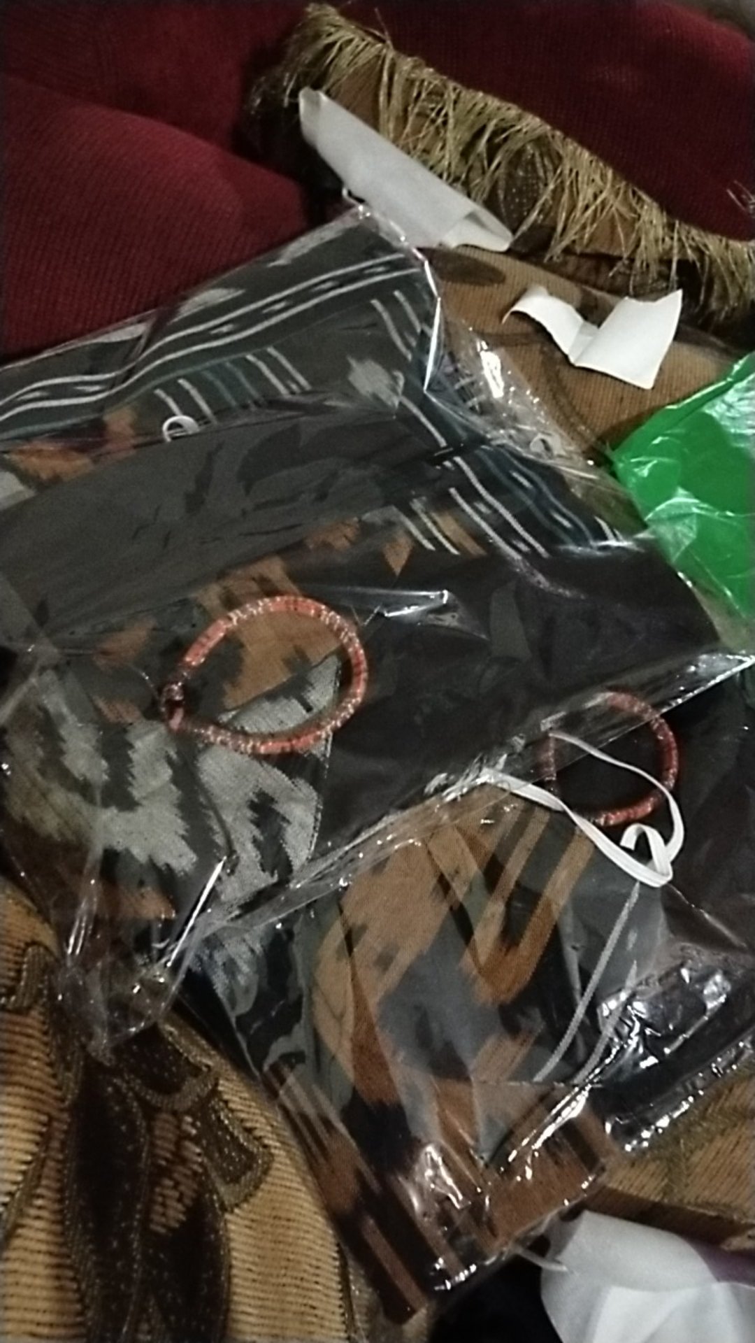 Baju Set Couple Tenun Pria Wanita Etnik Troso Jepara - Baju Tenun Couple - Baju Couple Prewedding